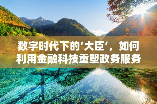 数字时代下的‘大臣’，如何利用金融科技重塑政务服务？