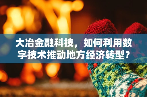 大冶金融科技，如何利用数字技术推动地方经济转型？