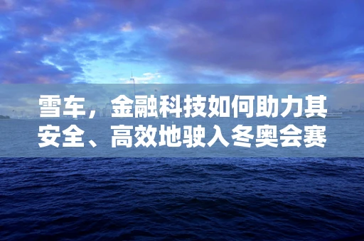 雪车，金融科技如何助力其安全、高效地驶入冬奥会赛道？