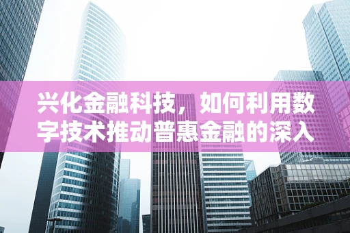 兴化金融科技，如何利用数字技术推动普惠金融的深入发展？