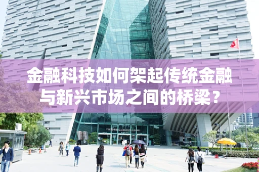 金融科技如何架起传统金融与新兴市场之间的桥梁？