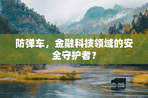 防弹车，金融科技领域的安全守护者？