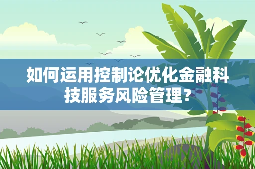 如何运用控制论优化金融科技服务风险管理？