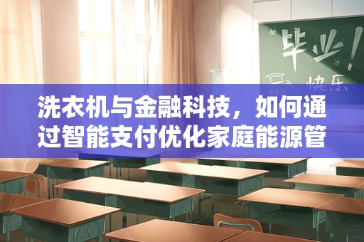 洗衣机与金融科技，如何通过智能支付优化家庭能源管理？
