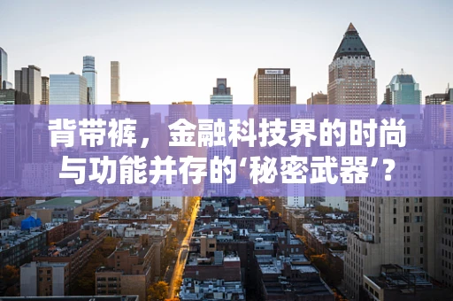 背带裤，金融科技界的时尚与功能并存的‘秘密武器’？
