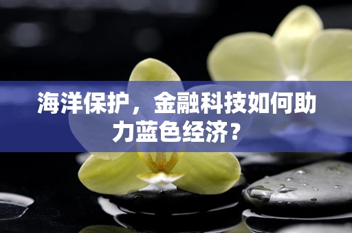 海洋保护，金融科技如何助力蓝色经济？