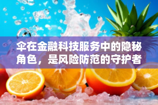 伞在金融科技服务中的隐秘角色，是风险防范的守护者吗？
