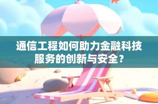 通信工程如何助力金融科技服务的创新与安全？