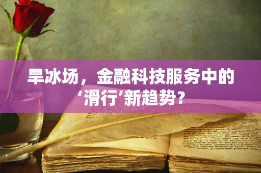 旱冰场，金融科技服务中的‘滑行’新趋势？