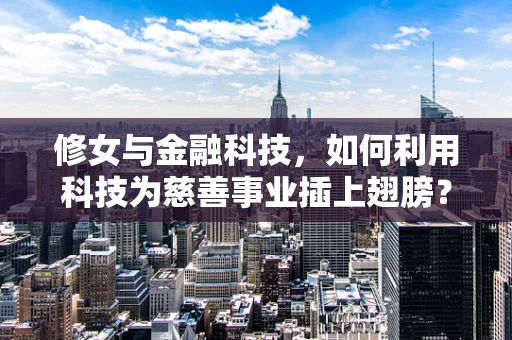 修女与金融科技，如何利用科技为慈善事业插上翅膀？