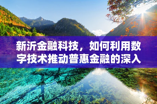 新沂金融科技，如何利用数字技术推动普惠金融的深入发展？