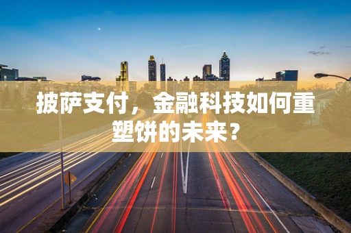 披萨支付，金融科技如何重塑饼的未来？