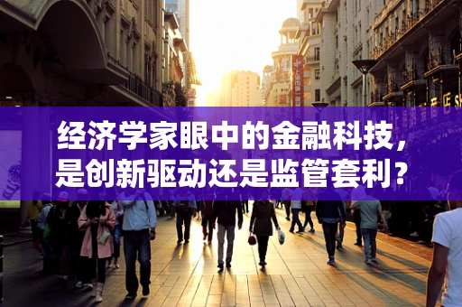 经济学家眼中的金融科技，是创新驱动还是监管套利？