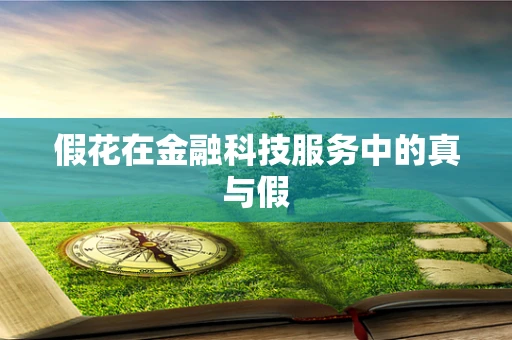 假花在金融科技服务中的真与假