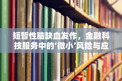 短暂性脑缺血发作，金融科技服务中的‘微小’风险与应对策略
