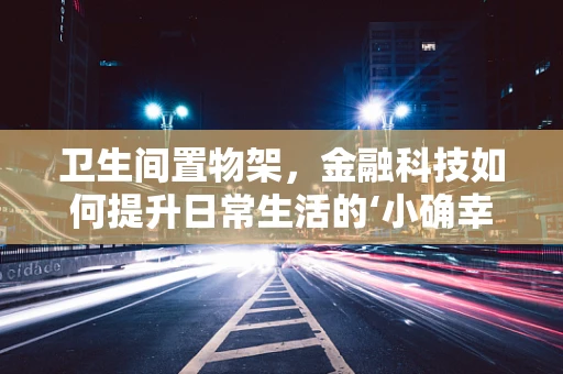 卫生间置物架，金融科技如何提升日常生活的‘小确幸’？