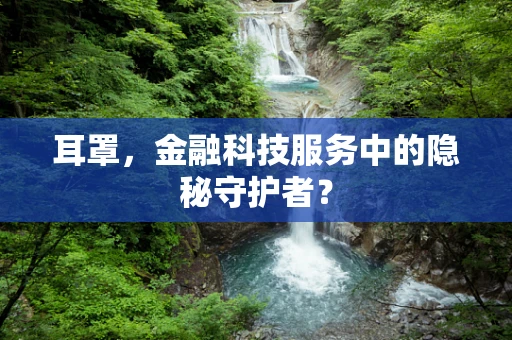 耳罩，金融科技服务中的隐秘守护者？