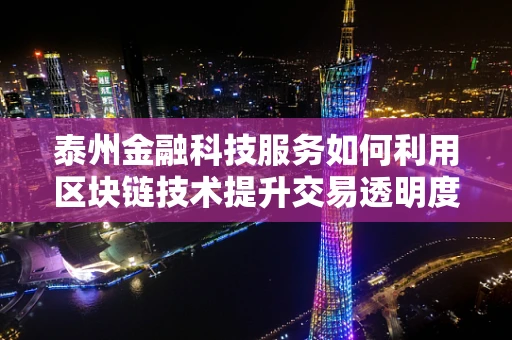 泰州金融科技服务如何利用区块链技术提升交易透明度？
