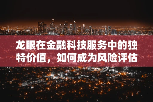 龙眼在金融科技服务中的独特价值，如何成为风险评估的‘透视镜’？