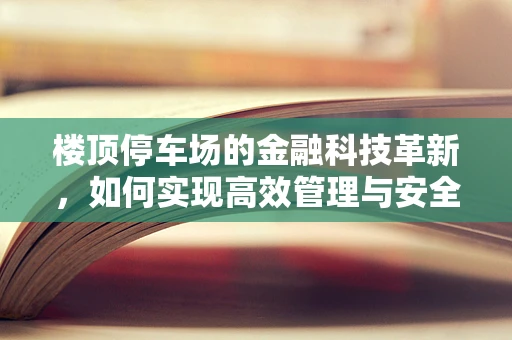 楼顶停车场的金融科技革新，如何实现高效管理与安全保障？