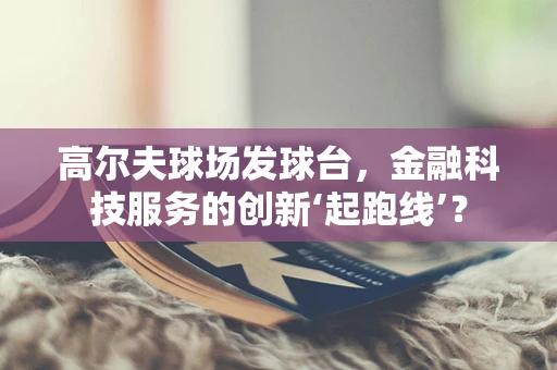 高尔夫球场发球台，金融科技服务的创新‘起跑线’？