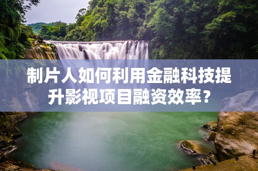 制片人如何利用金融科技提升影视项目融资效率？
