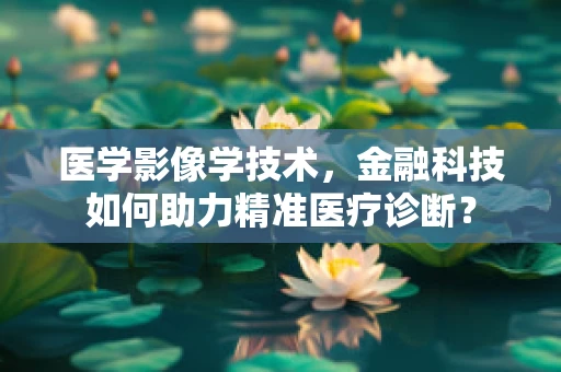 医学影像学技术，金融科技如何助力精准医疗诊断？