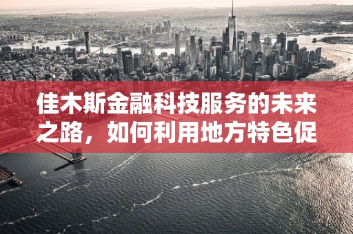 佳木斯金融科技服务的未来之路，如何利用地方特色促进创新？