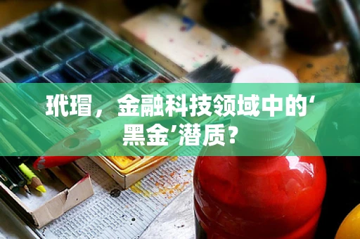 玳瑁，金融科技领域中的‘黑金’潜质？
