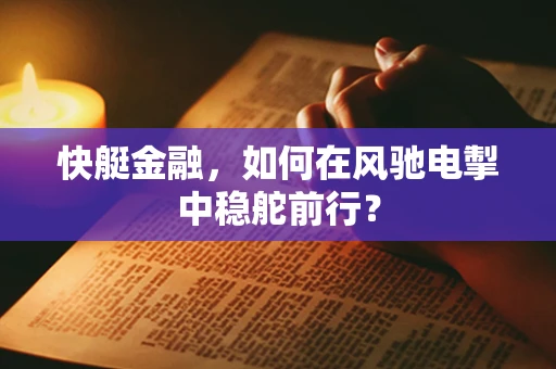 快艇金融，如何在风驰电掣中稳舵前行？