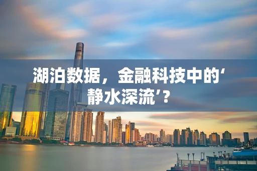 湖泊数据，金融科技中的‘静水深流’？
