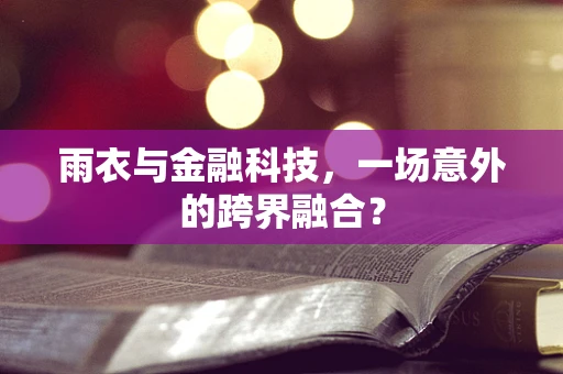 雨衣与金融科技，一场意外的跨界融合？