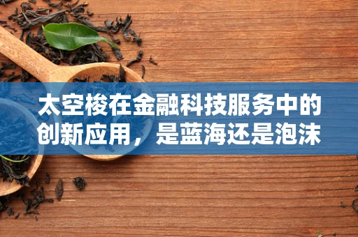 太空梭在金融科技服务中的创新应用，是蓝海还是泡沫？