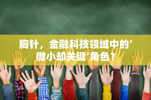 胸针，金融科技领域中的‘微小却关键’角色？