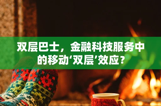 双层巴士，金融科技服务中的移动‘双层’效应？