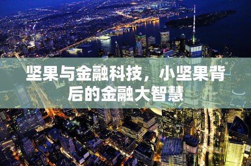 坚果与金融科技，小坚果背后的金融大智慧