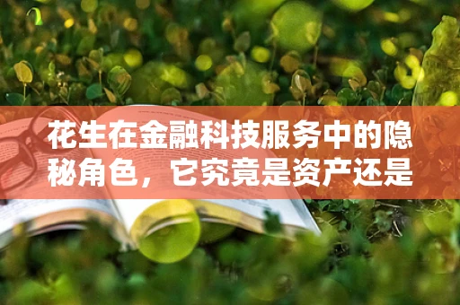 花生在金融科技服务中的隐秘角色，它究竟是资产还是风险？