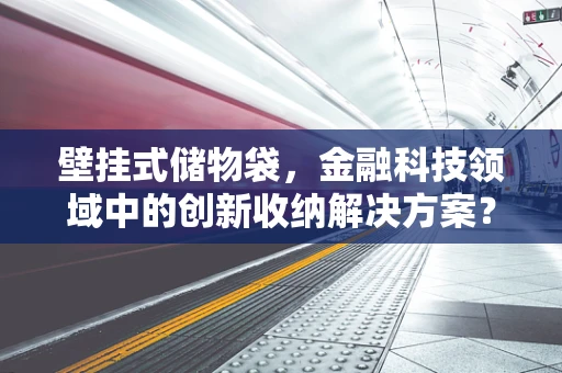 壁挂式储物袋，金融科技领域中的创新收纳解决方案？