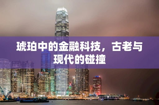 琥珀中的金融科技，古老与现代的碰撞