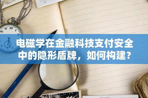 电磁学在金融科技支付安全中的隐形盾牌，如何构建？