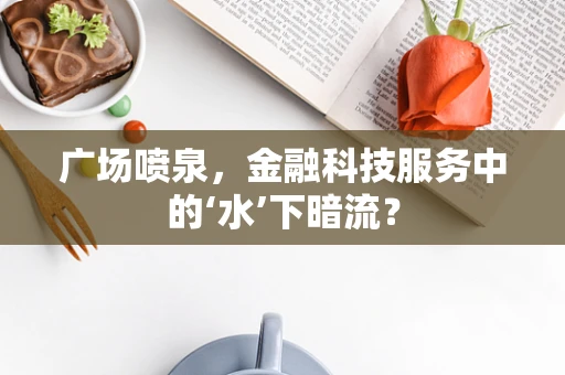 广场喷泉，金融科技服务中的‘水’下暗流？