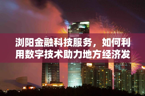 浏阳金融科技服务，如何利用数字技术助力地方经济发展？