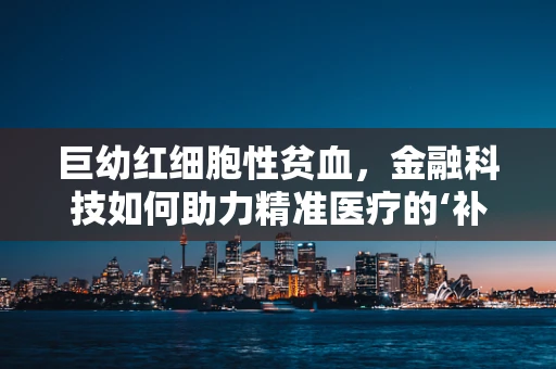 巨幼红细胞性贫血，金融科技如何助力精准医疗的‘补血’？