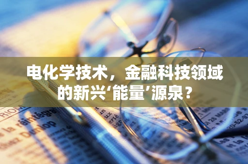电化学技术，金融科技领域的新兴‘能量’源泉？