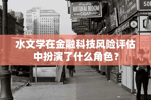 水文学在金融科技风险评估中扮演了什么角色？