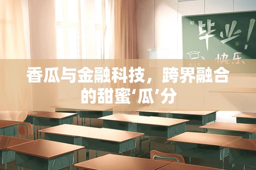 香瓜与金融科技，跨界融合的甜蜜‘瓜’分