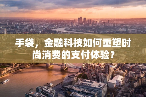 手袋，金融科技如何重塑时尚消费的支付体验？