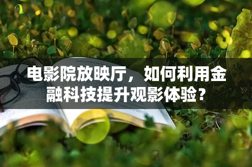 电影院放映厅，如何利用金融科技提升观影体验？