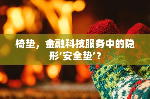椅垫，金融科技服务中的隐形‘安全垫’？