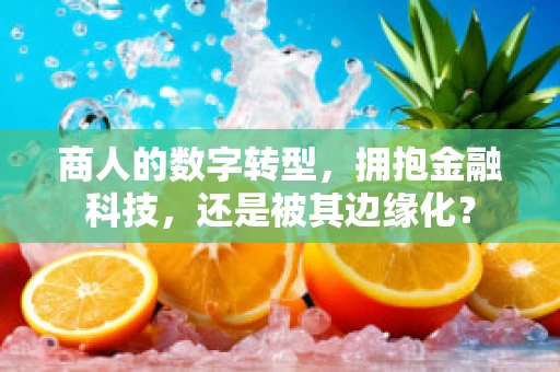 商人的数字转型，拥抱金融科技，还是被其边缘化？